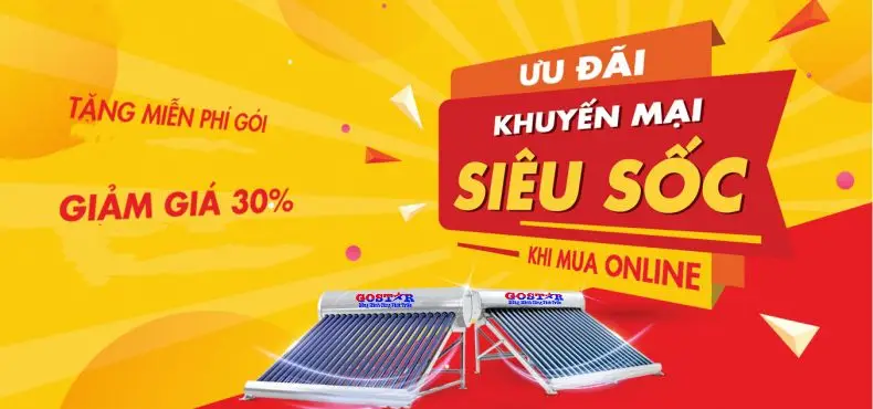 Máy nước nóng năng lượng mặt trời