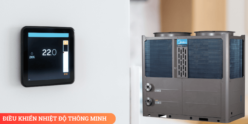 Bơm nhiệt công nghiệp điều khiển thông minh