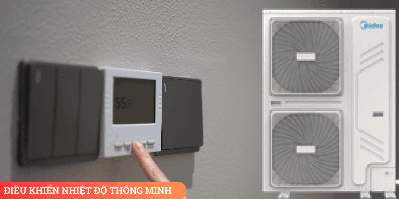 Bơm nhiệt công nghiệp điều khiển thông minh