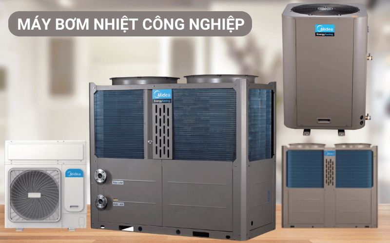 MÁY BƠM NHIỆT CÔNG NGHIỆP (HEAT PUMP CÔNG NGHIỆP)