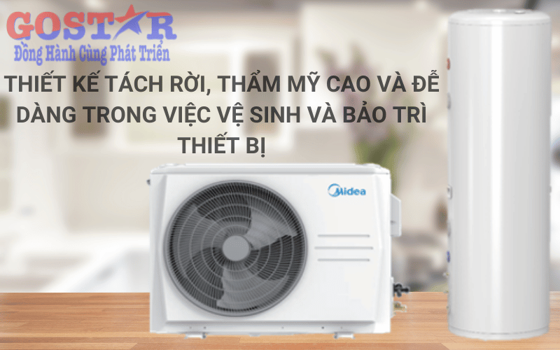 Máy bơm nhiệt 200L dạng Split