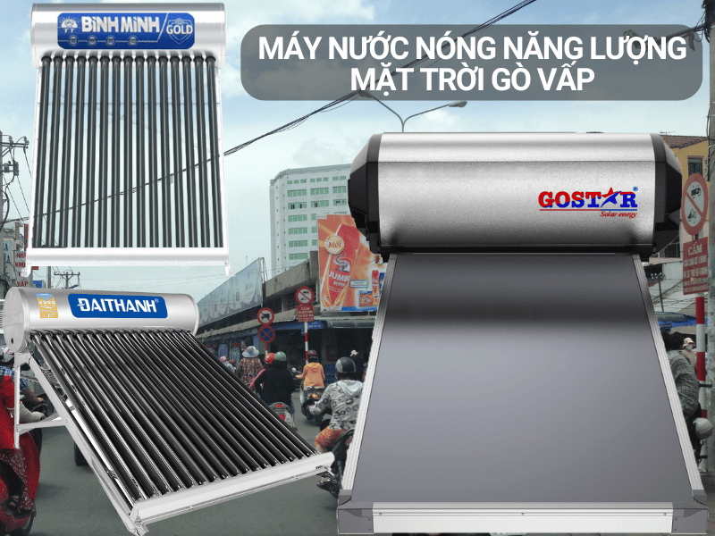 Máy nước nóng năng lượng mặt trời Gò Vấp