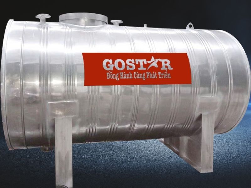 Bồn bảo ôn chịu áp nằm ngang gostar