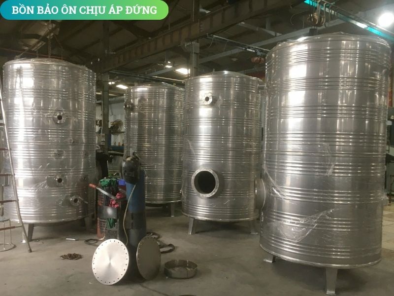 Sản xuất bồn bảo ôn chịu áp