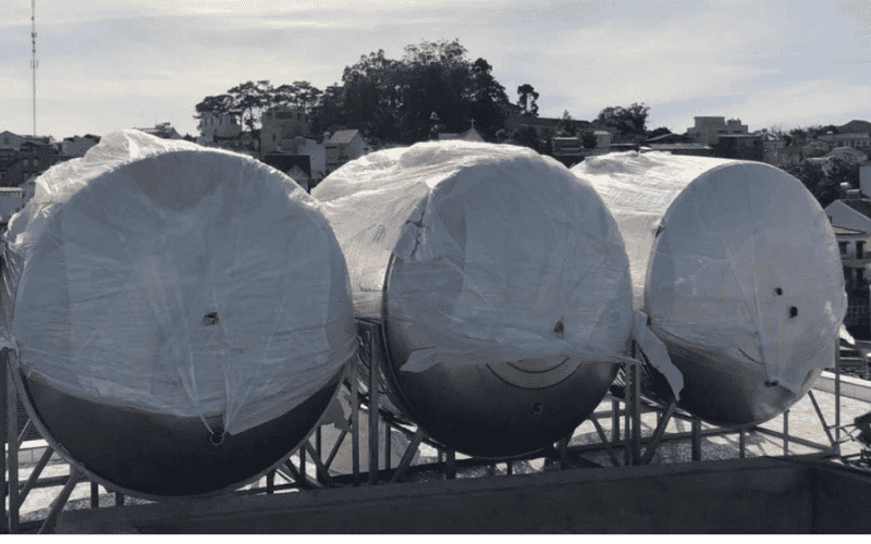bồn bảo ôn trữ nước nóng công nghiệp