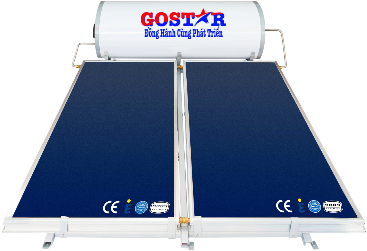 Máy nước nóng năng lượng mặt trời tấm phẳng Gostar