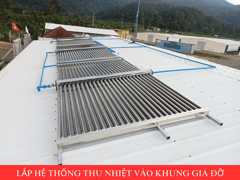 Lắp đặt hệ thống thu nhiệt