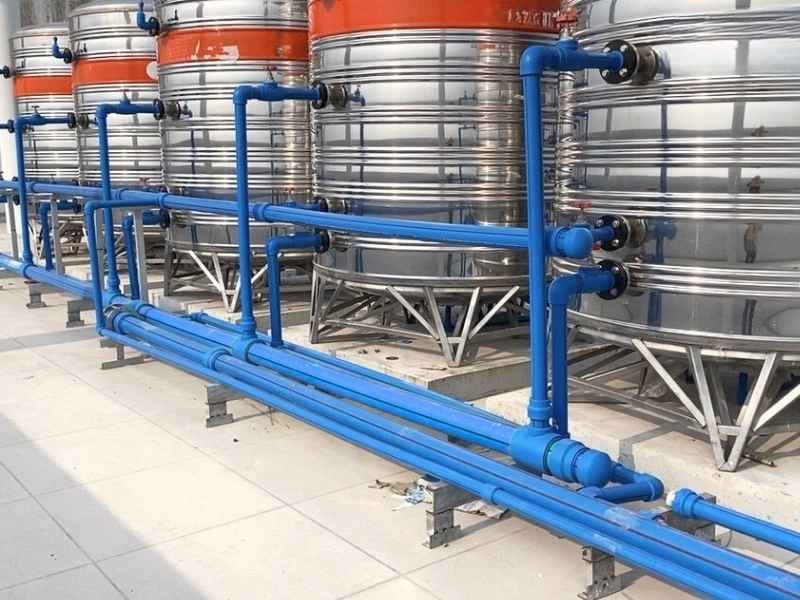 Bồn bảo ôn nước nóng cho hệ thống nước nóng trung tâm