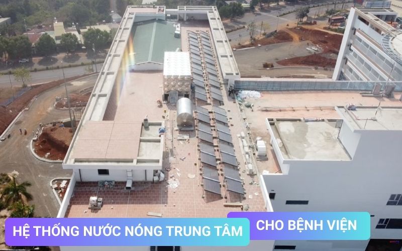 Hệ thống nước nóng trung tâm cho bệnh viện