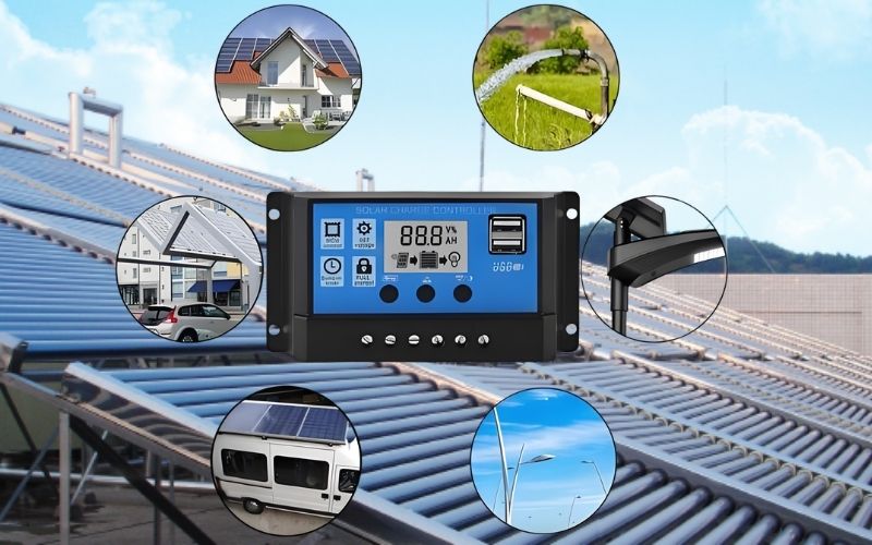 bảng điều khiển trung tâm cho hệ thống nước nóng