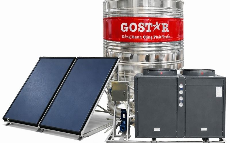 Hệ thống nước nóng trung tâm 10.000L