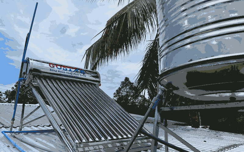 Máy nước nóng năng lượng mặt trời ống chân không
