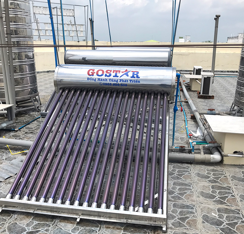 Máy nước nóng năng lượng mặt trời đồng nai