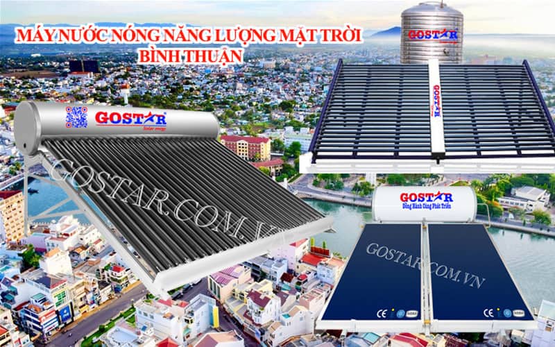 Máy nước nóng năng lượng mặt trời Bình Thuận