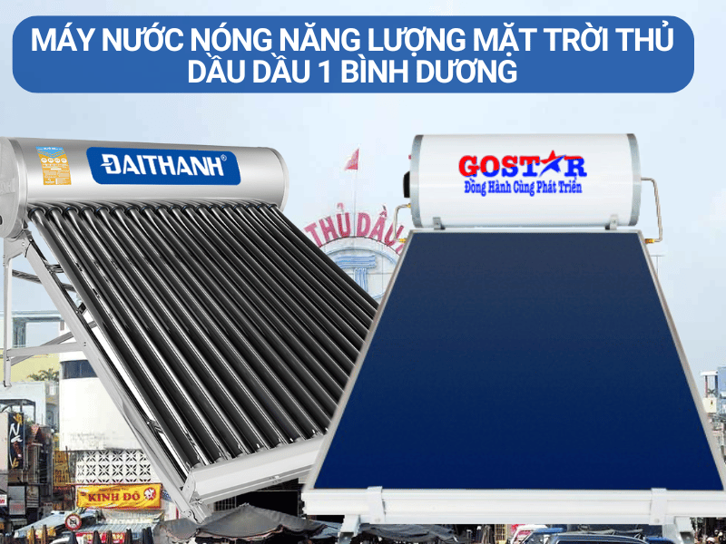 Máy nước nóng năng lượng mặt trời thủ dầu 1