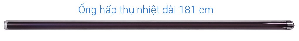 Ống thuỷ tinh thu nhiệt