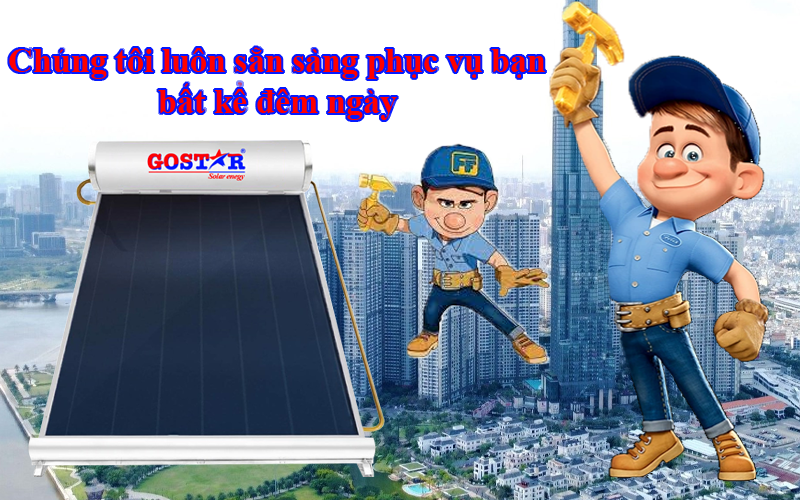 Sửa Máy nước nóng năng lượng mặt trời