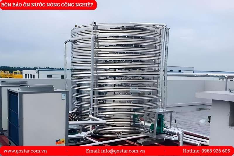 Bồn bảo ôn nước nóng cho bệnh viện