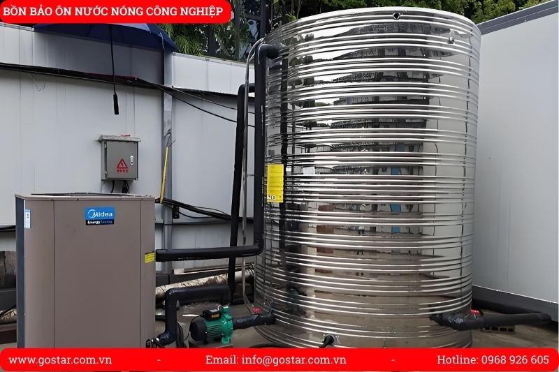 Bồn bảo ôn cho khách sạn 