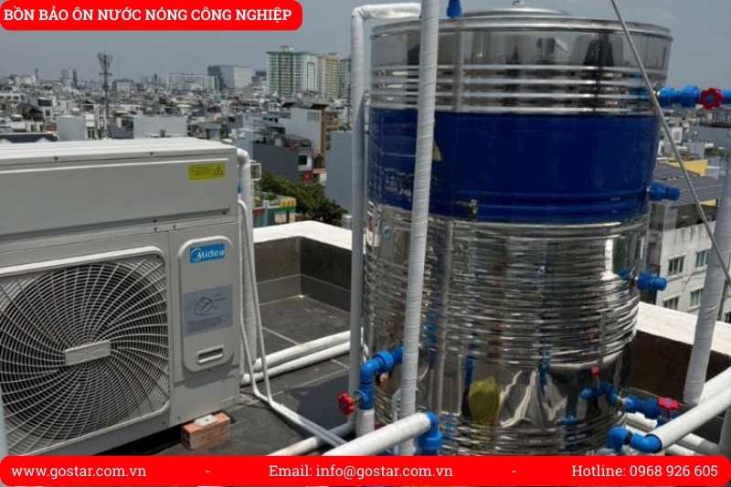 Bồn bảo ôn cho khách sạn 