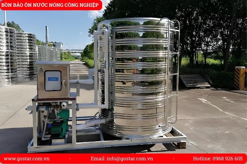Bồn bảo ôn cho khách sạn 