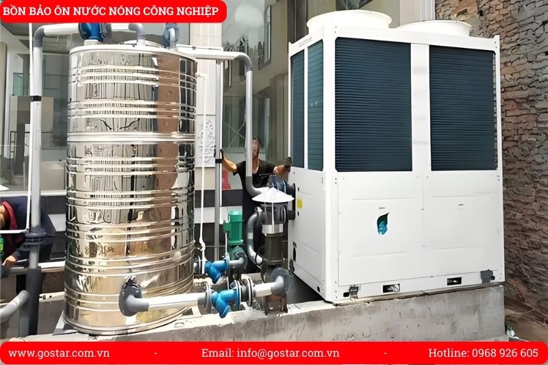 Bồn bảo ôn cho khách sạn 