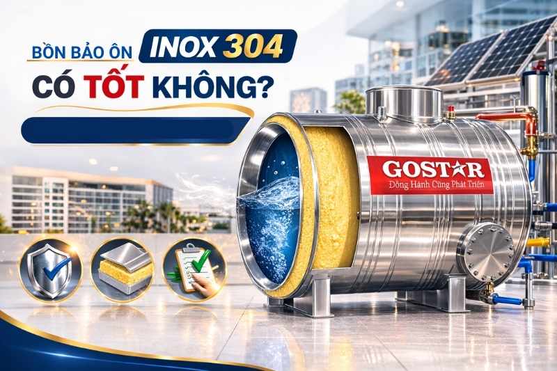 Bồn bảo ôn inox 304 có tốt không