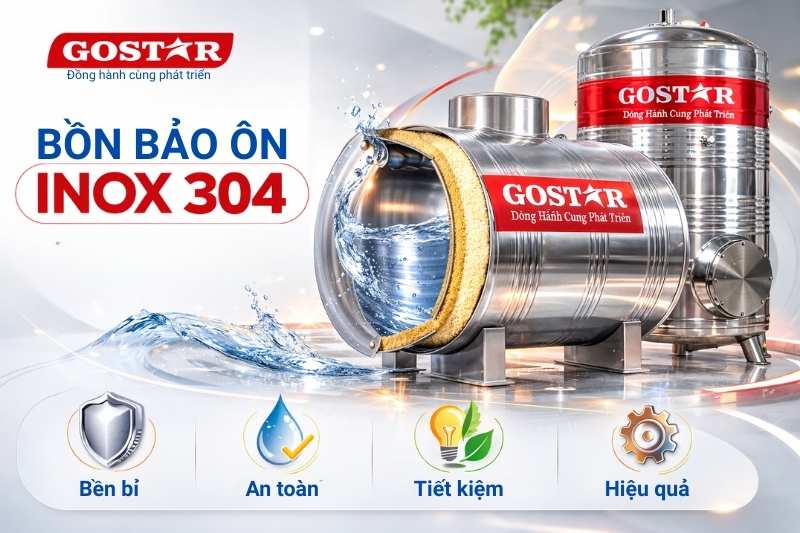 Bồn bảo ôn inox 304 là gì