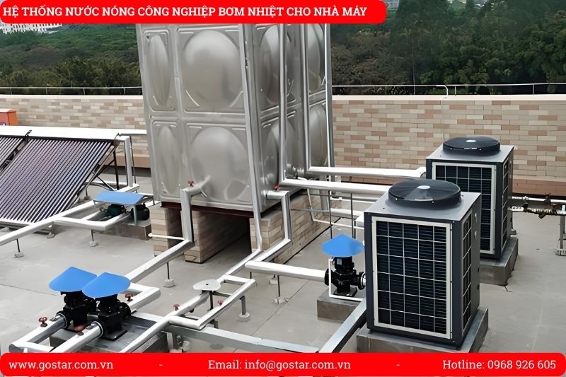 hệ thống bơm nhiệt công nghiệp