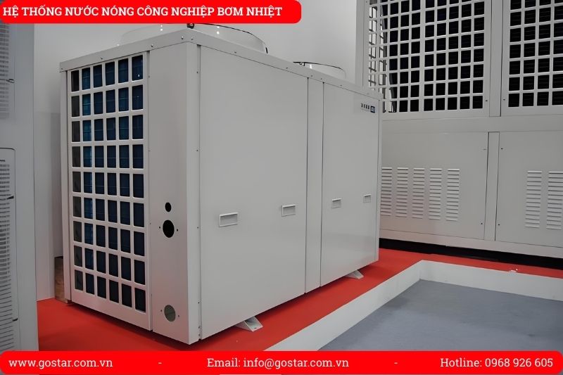 hệ thống bơm nhiệt công nghiệp cho bệnh viện