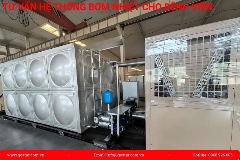 Giải pháp bơm nhiệt cho bệnh viện