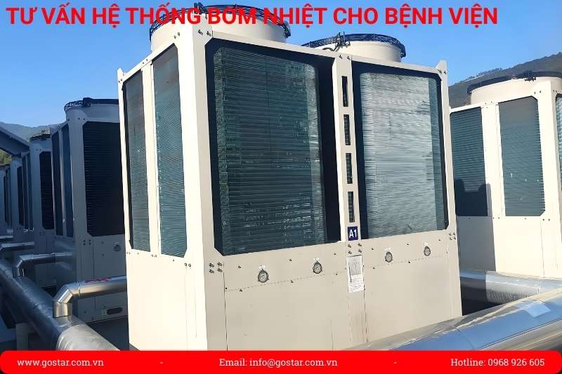 kinh nghiệm chọn bơm nhiệt cho bệnh viện