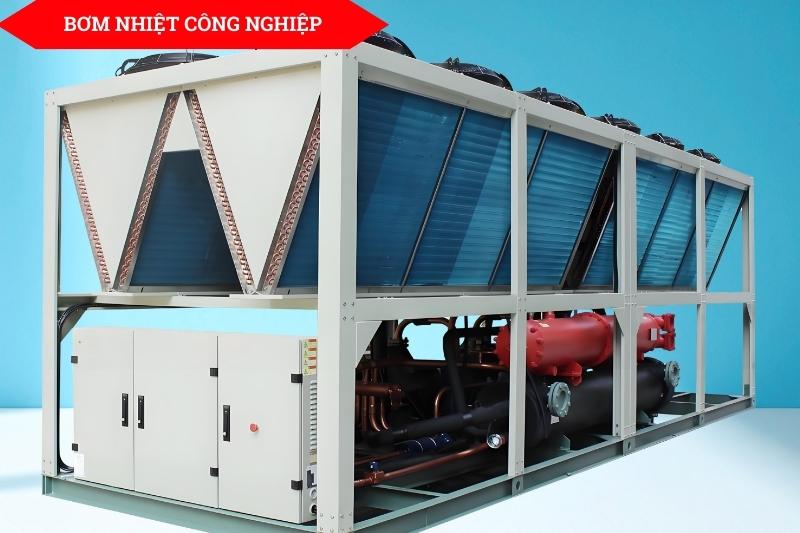 câu tạo Hệ thống bơm nhiệt công nghiệp