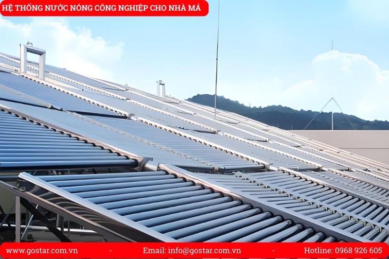 Hệ thống nước nóng công nghiệp cho nhà máy thực phẩm