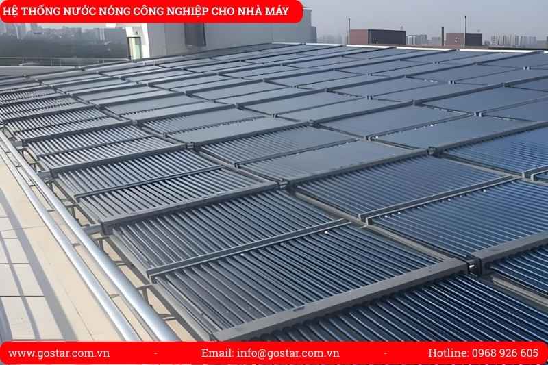 Hệ thống nước nóng công nghiệp cho nhà máy thực phẩm