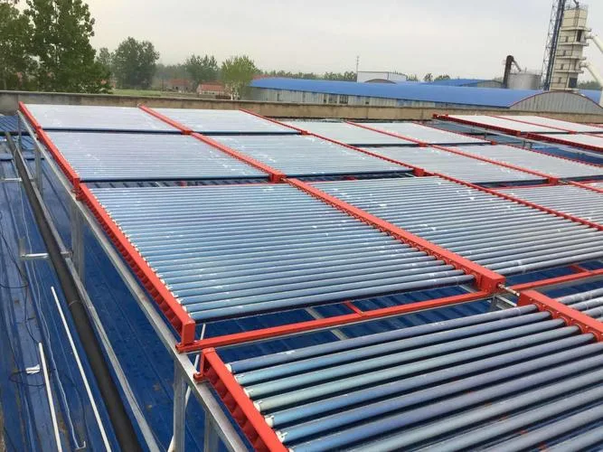 Bố trí các dãy thu nhiệt cho hệ thống nước nóng tại bếp ăn tập thể