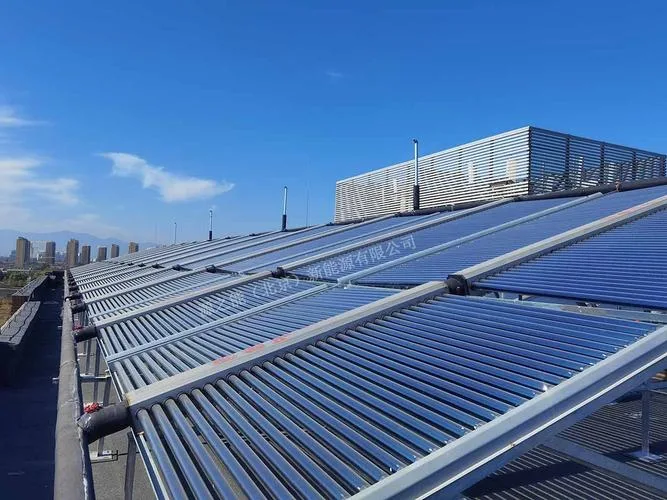 Bố trí các dãy thu nhiệt cho hệ thống nước nóng tại xưởng dệt nhuộm