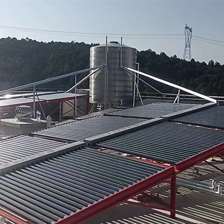 Cụm bộ thu nhiệt trong giải pháp nước nóng công nghiệp cho nhà máy đồ uống có thu hồi nhiệt