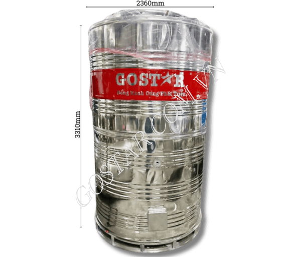 Bồn bảo ôn công nghiệp 12.000L đứng Gostar