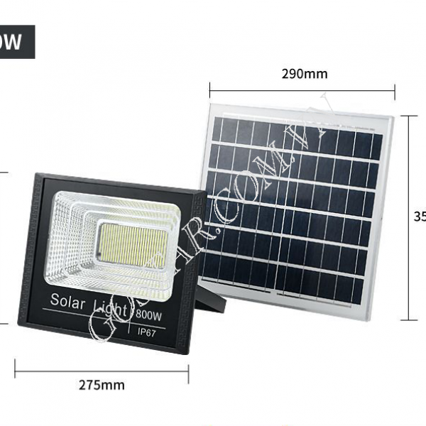Đèn năng lượng mặt trời 800W