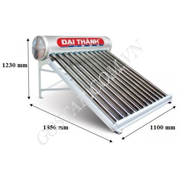 Máy Nước Nóng Năng Lượng Mặt Trời Đại Thành 150L SUS 316